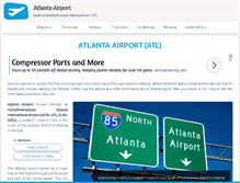 Tablet Screenshot of airport-atl.com